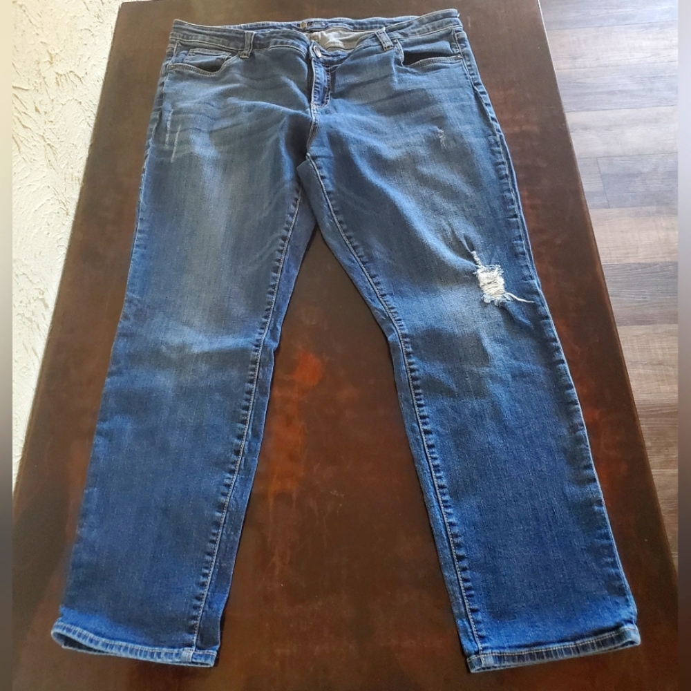 Kut from the Kloth 18W Jeans Straight Leg Boyfriend
